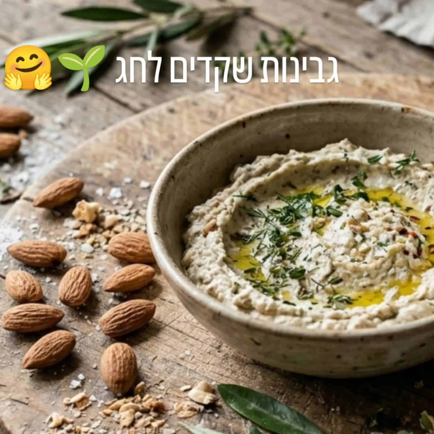 Read more about the article למה כדאי להחליף מוצרי חלב בגבינות שקדים? (מתכון חגיגי לשבועות)